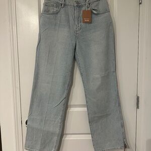 Reformation Val 90's Mid-Rise Straight Jeans